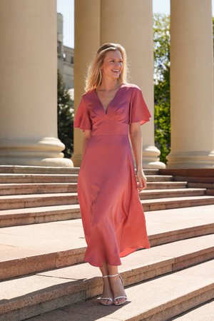 Coralie Silk Dress from GAÂLA