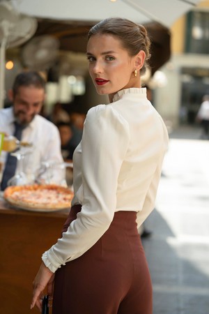 Patricia Silk Blouse from GAÂLA