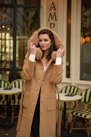 Simone Cashmere/Wool Coat from GAÂLA