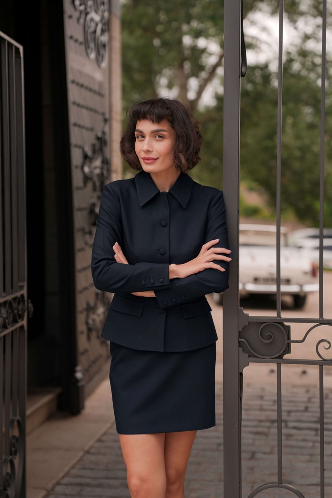 Blanche Wool Jacket from GAÂLA