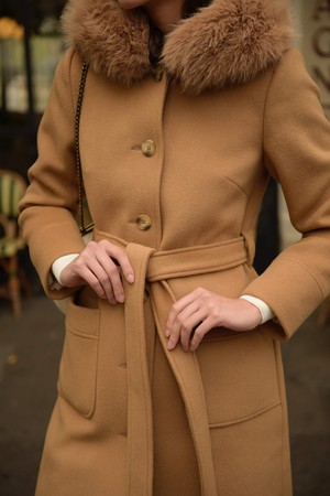 Simone Cashmere/Wool Coat from GAÂLA