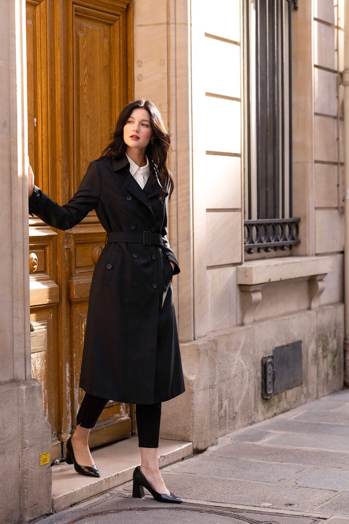 Kelianne Wool Trench Coat from GAÂLA