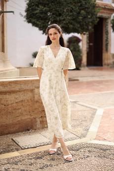 Flora Wrap Dress via GAÂLA