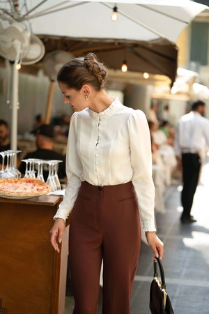 Patricia Silk Blouse from GAÂLA