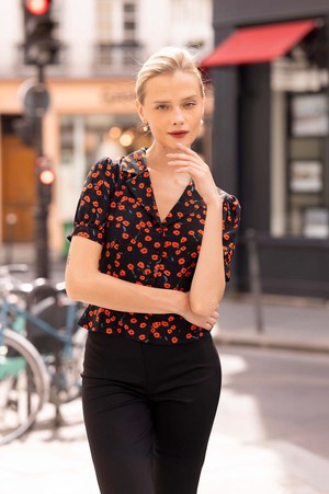 Talia Peplum Blouse from GAÂLA