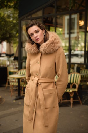 Simone Cashmere/Wool Coat from GAÂLA