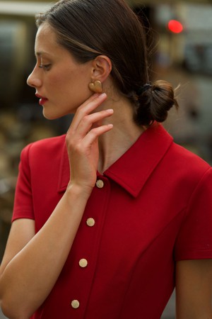 Lea Button-Down Dress from GAÂLA