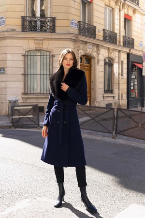 Angelina Faux Fur Coat from GAÂLA