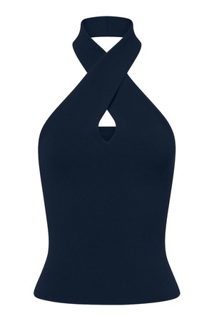 Amanda Halter Knit Top from GAÂLA