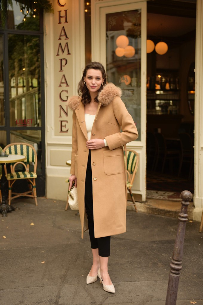Simone Cashmere/Wool Coat from GAÂLA