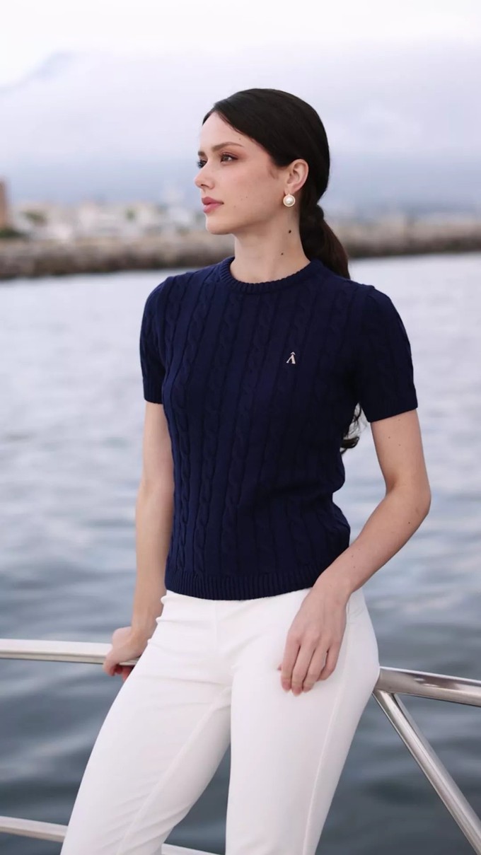 Tina Cable Knit Top from GAÂLA