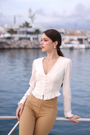 Regina Silk Blouse from GAÂLA