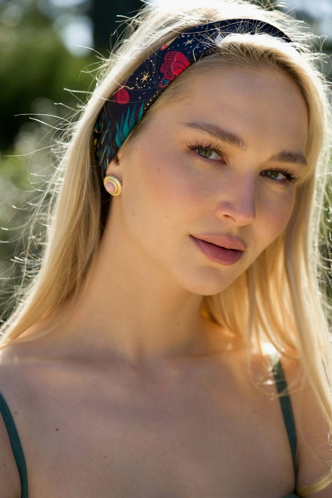 The Moon Butterfly Silk Bandana Scarf from GAÂLA