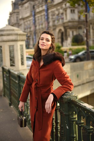 Simone Cashmere/Wool Coat from GAÂLA
