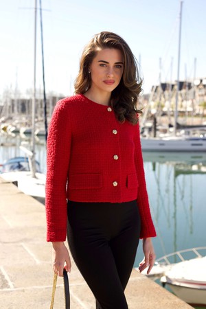 Leontine Tweed Jacket from GAÂLA