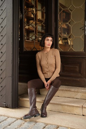 Vincent Wool Cardigan from GAÂLA