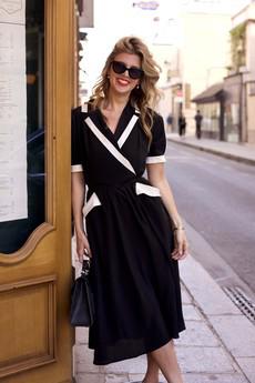 Appoline Silk Dress via GAÂLA