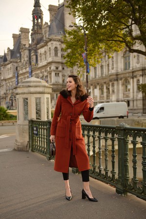 Simone Cashmere/Wool Coat from GAÂLA
