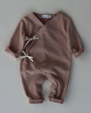 Warm baby suit – Old Rose from Glow - the store