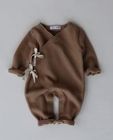 Warm baby suit – Caramel via Glow - the store