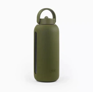Glass drinking bottle | BIG BOTTLE | 1000ml | Green from Glow - the store