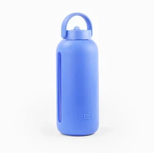 Glass drinking bottle | BIG BOTTLE | 1000ml | Cornflower from Glow - the store