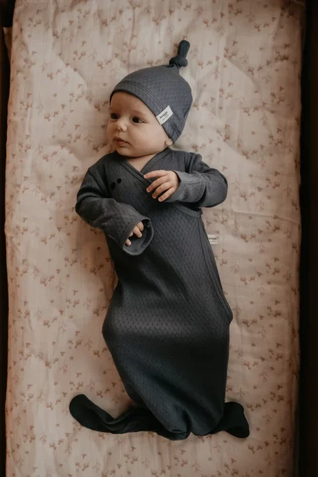 Newborn sleeping bag and suit in 1 incl hat – Blue Nights from Glow - the store
