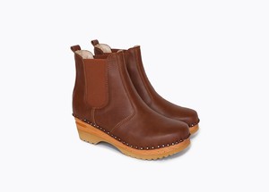 Rockwell vegan clog boots | Brown from Good Guys Go Vegan