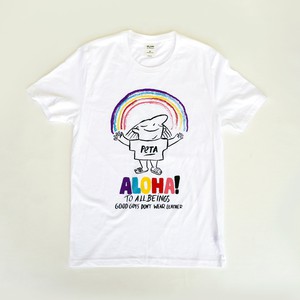 "ALOHA" T-SHIRT | PETA X GOOD GUYS from Good Guys Go Vegan