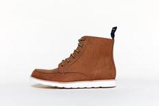 WALTER rusty brown work boots| warehouse sale via Good Guys Go Vegan
