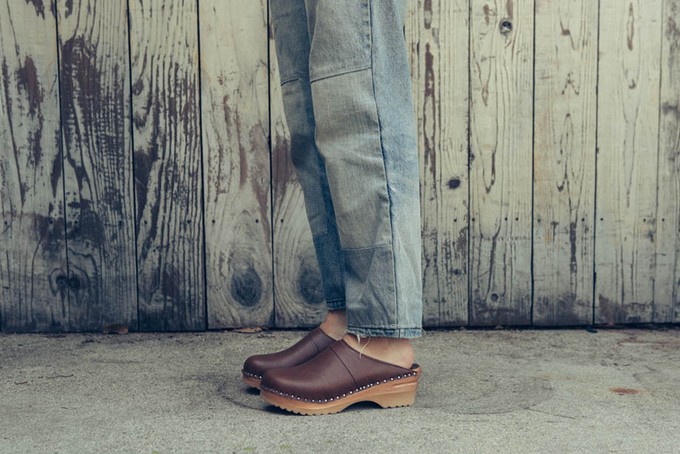 DA VINCI vegan clogs | BROWN from Good Guys Go Vegan