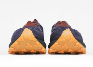 BABER-GV vegan running shoes | INDIGO/ORANGE from Good Guys Go Vegan