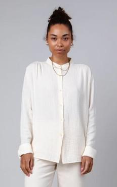 Blouse Bubble Mao Regular via Het Faire Oosten
