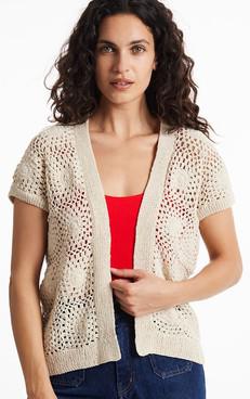 Cardigan Lara Crochet via Het Faire Oosten