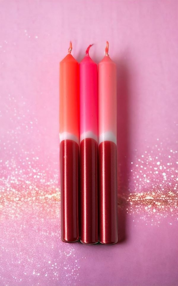 Candle Dip Dye X-mas – Palladium from Het Faire Oosten