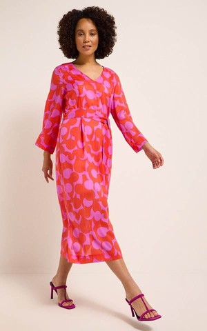 Dress Graphic Dots Midi from Het Faire Oosten