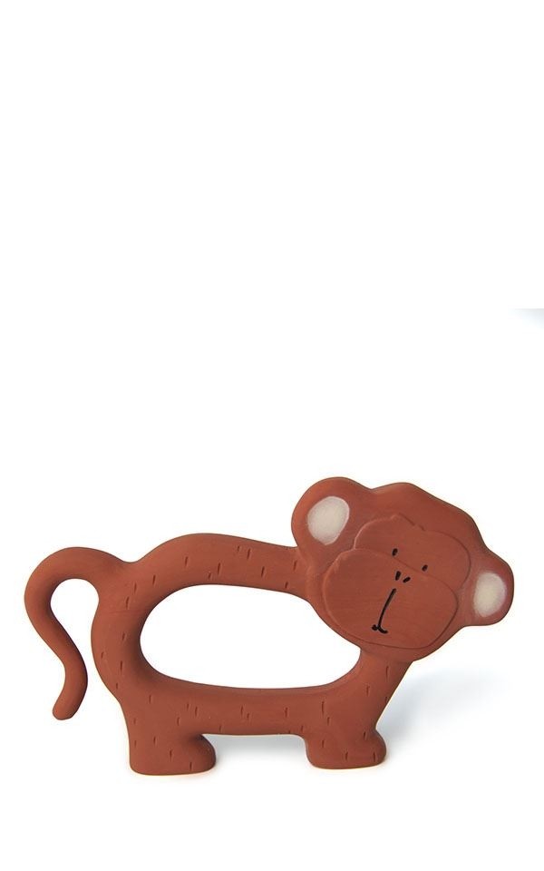 Natural Rubber Toy Monkey from Het Faire Oosten