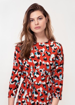 Azalea Dress in Animal Print from Hide The Label