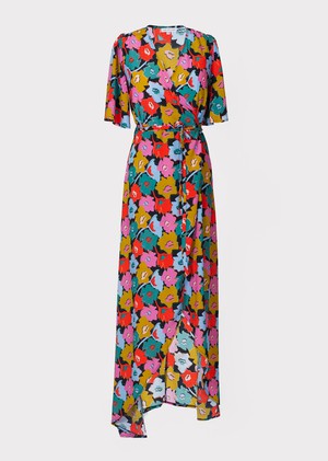 Rosa Dress in Cut Out Floral Print from Hide The Label