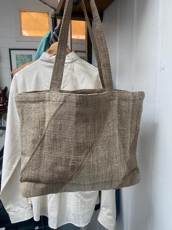 Organic Hemp & Nettle Beach Bag - Made in Nepal from Himal Natural Fibres