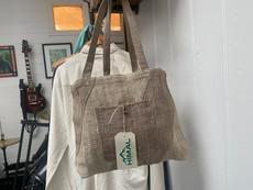 Organic Hemp & Nettle Beach Bag - Made in Nepal via Himal Natural Fibres