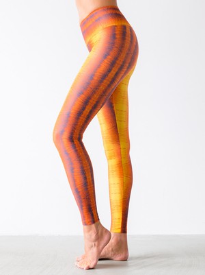 Yoga Pants Winddrawings Yellow from Hoessee