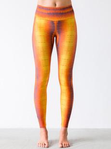Yoga Pants Winddrawings Yellow via Hoessee