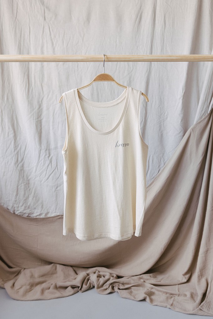 Tanktop Natural White from Hoessee