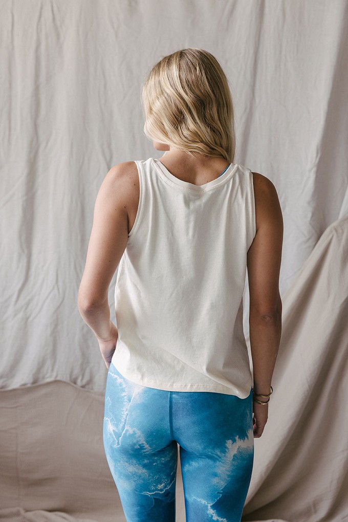 Tanktop Natural White from Hoessee