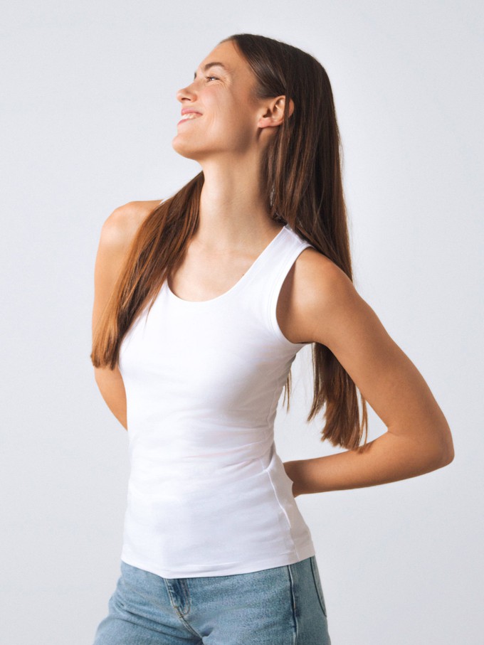 Stretch Tank Top from Honest Basics