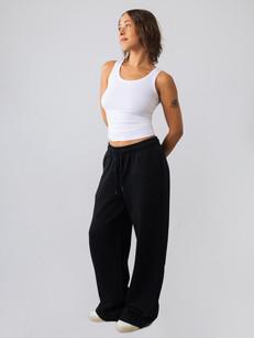 Wide Jogger Women via Honest Basics