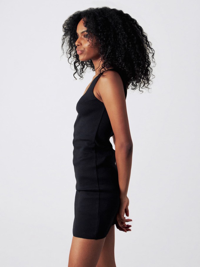 Square Ribbed Dress from Honest Basics