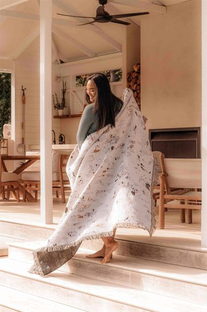 The Rever Beach Throw from Ina Swim