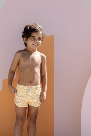 Mesa Trunks – Dandelion Stripe from Ina Swim